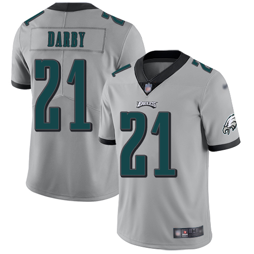 Men Philadelphia Eagles #21 Ronald Darby Limited Silver Inverted Legend NFL Jersey Football->philadelphia eagles->NFL Jersey